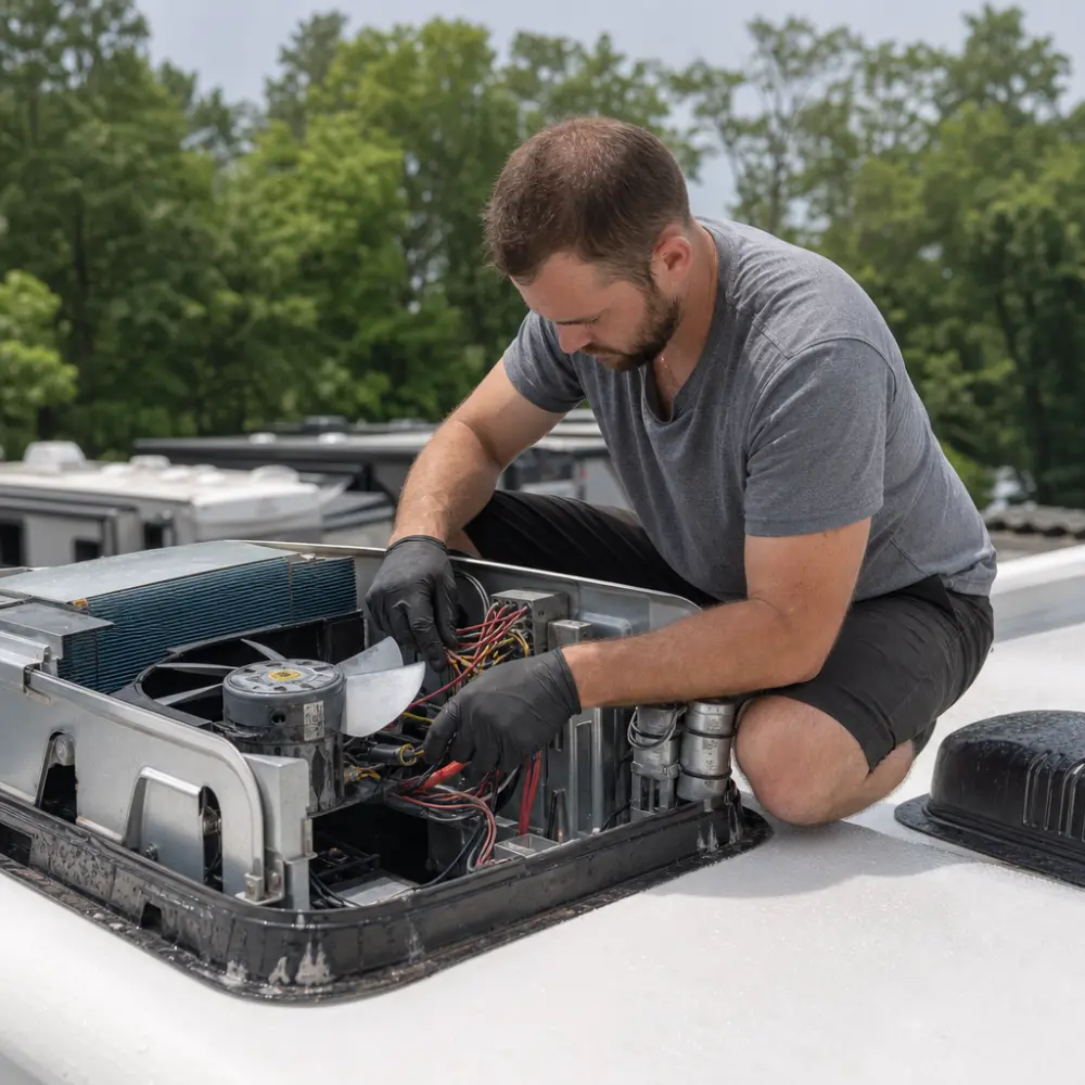 RV AC Repair in Conroe, TX